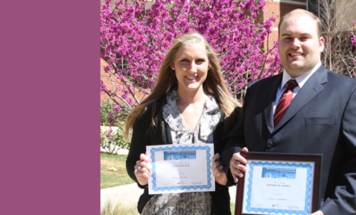 CBME and Bioengineering Students Prickett and Westbrook bring home awards from Bartlesville