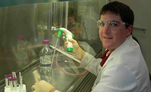 Student researches a treatment