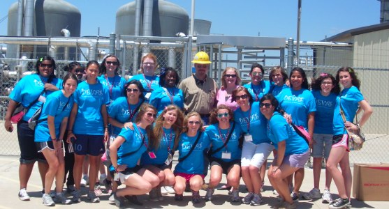Touring the OGE Power Plant in Newcastle, Oklahoma