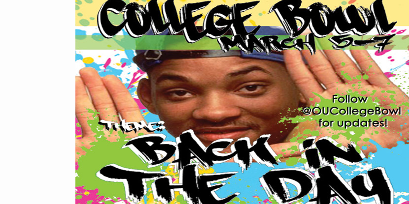 Sign up a team for College Bowl Today