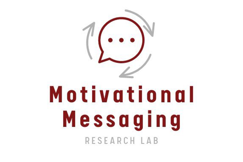 Word logo that says Motivational Messaging Research Lab