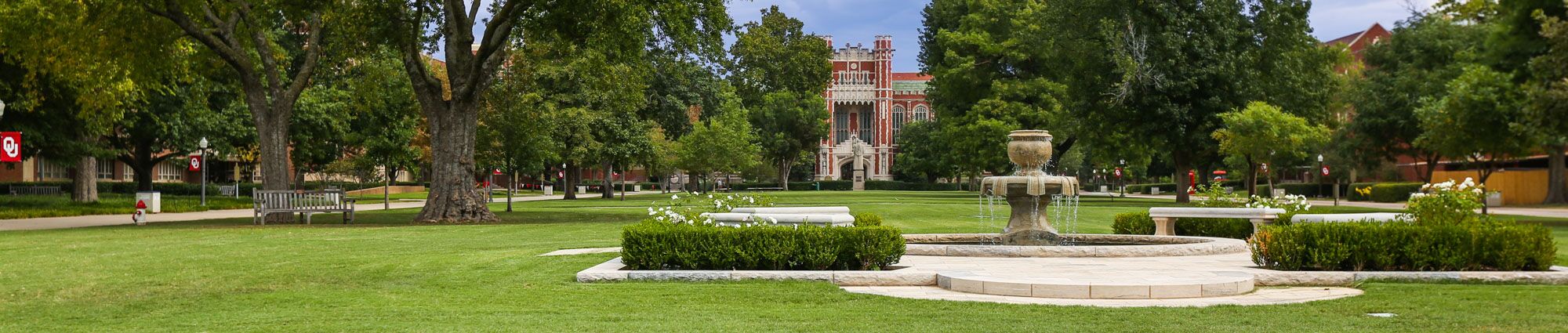 Landscape of University of Oklahoma Campus