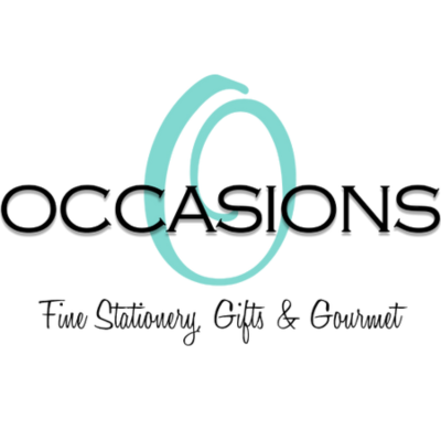 Occasions. Fine Stationery, gifts, and gourmet. 