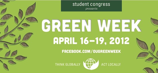 April 16-19 is Green Week