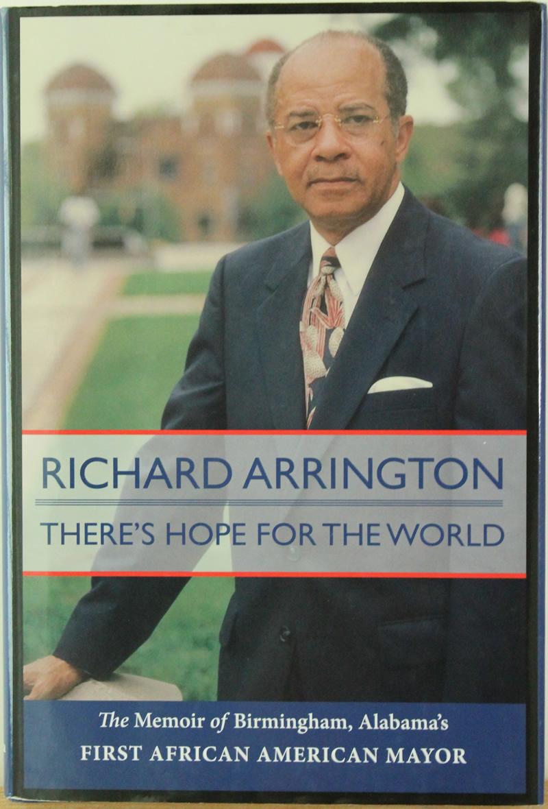 Dr. Richard Arrington.  autographed autobiography