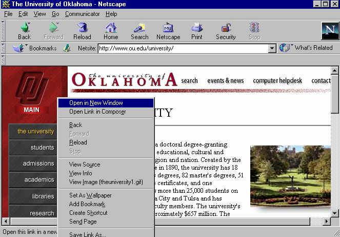 Frames Example Netscape Software Set Up