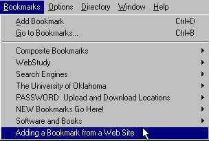 Bookmarks  Cascading  Bookmarks  Added Bookmark Example