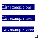 Editor Highlight Text to Create a List