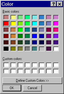 Preferences  |  Colors  |  Basic Colors