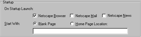 Choosing a Homepage