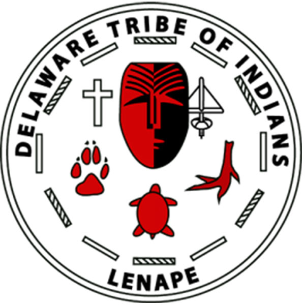 Delaware Tribe of Indians seal.