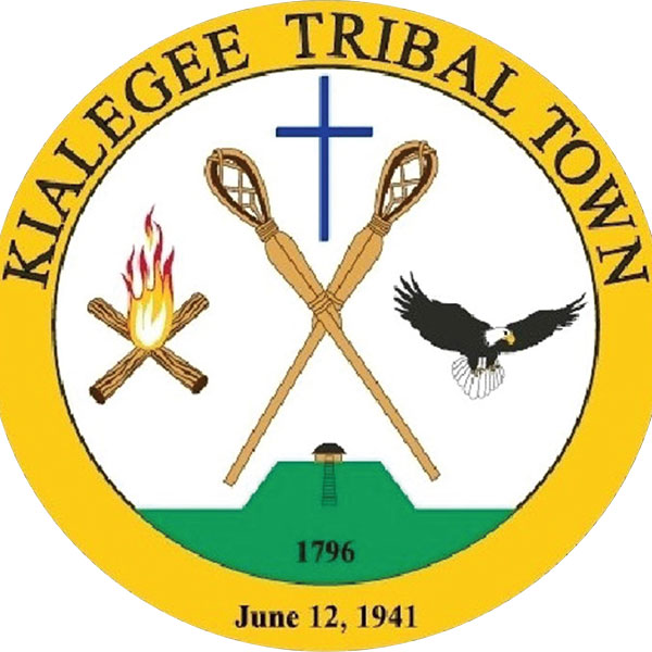 Kialegee Tribal Town seal.