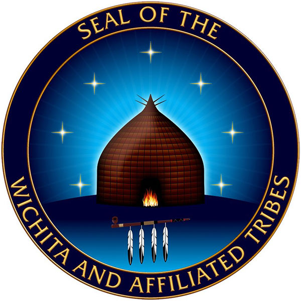 Wichita & Affiliated Tribes seal.