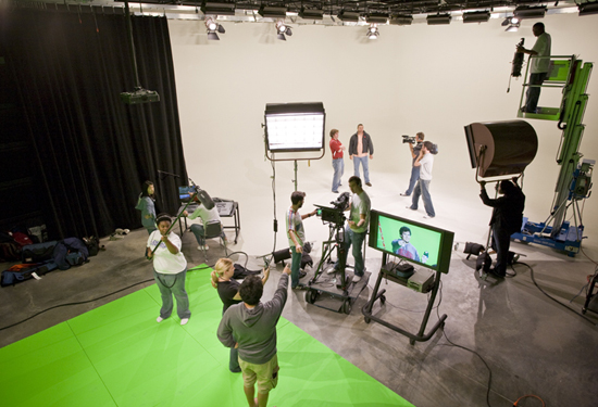 Seminar Room in the National Weather Center, featuring tiered setting.