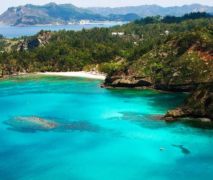 Coastal landscape in Equador