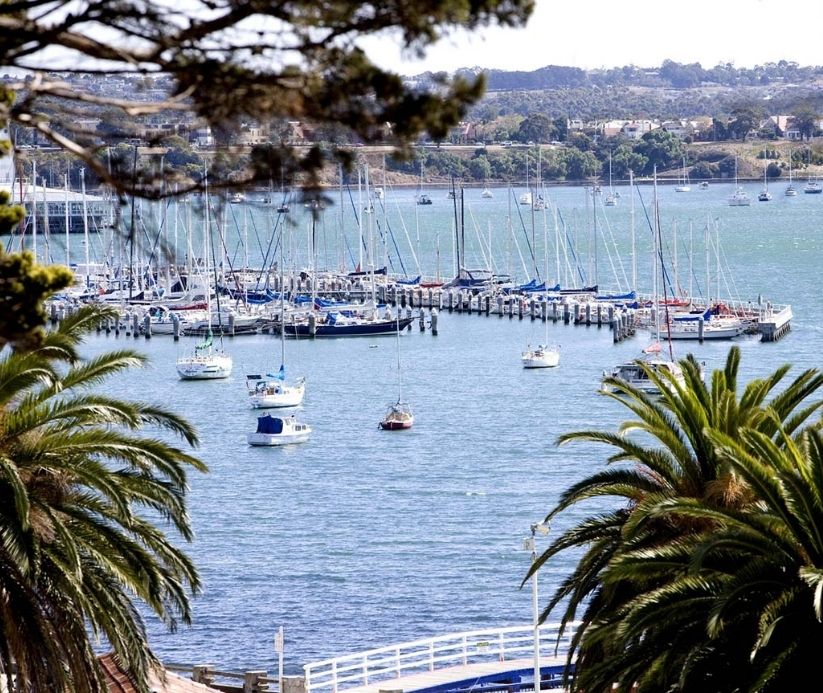 Boats in Geelong, Australia
