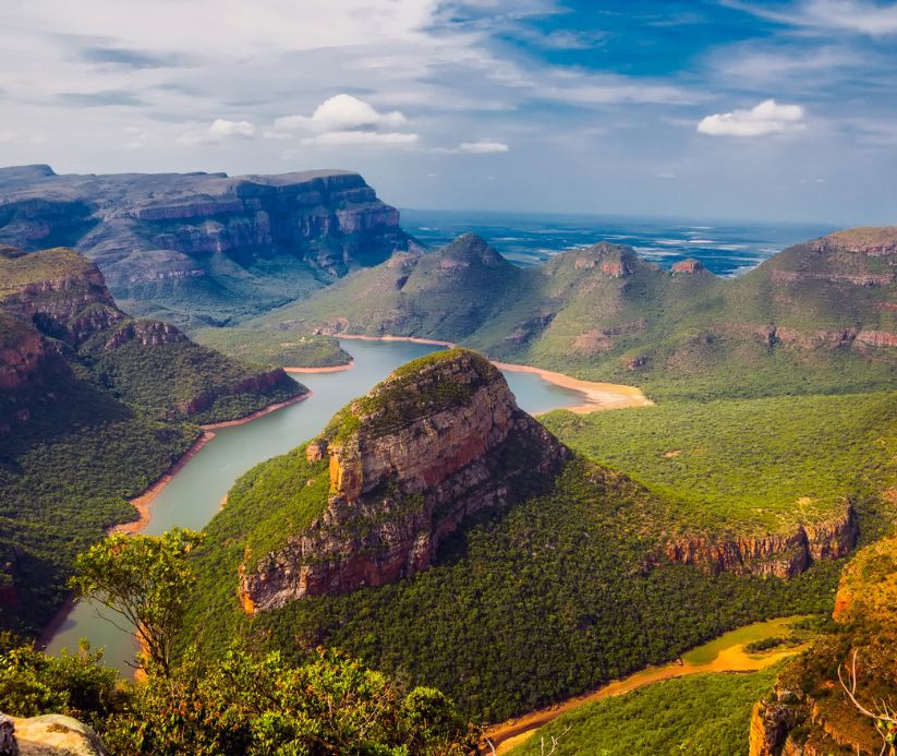 Natural lanscape in South Africa