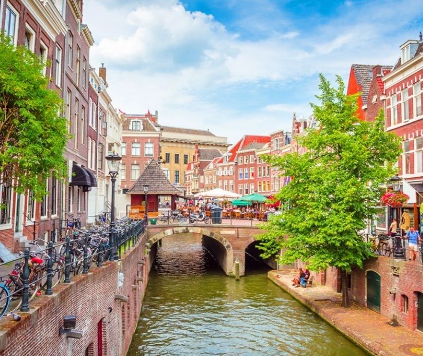 Canal in the Netherlands