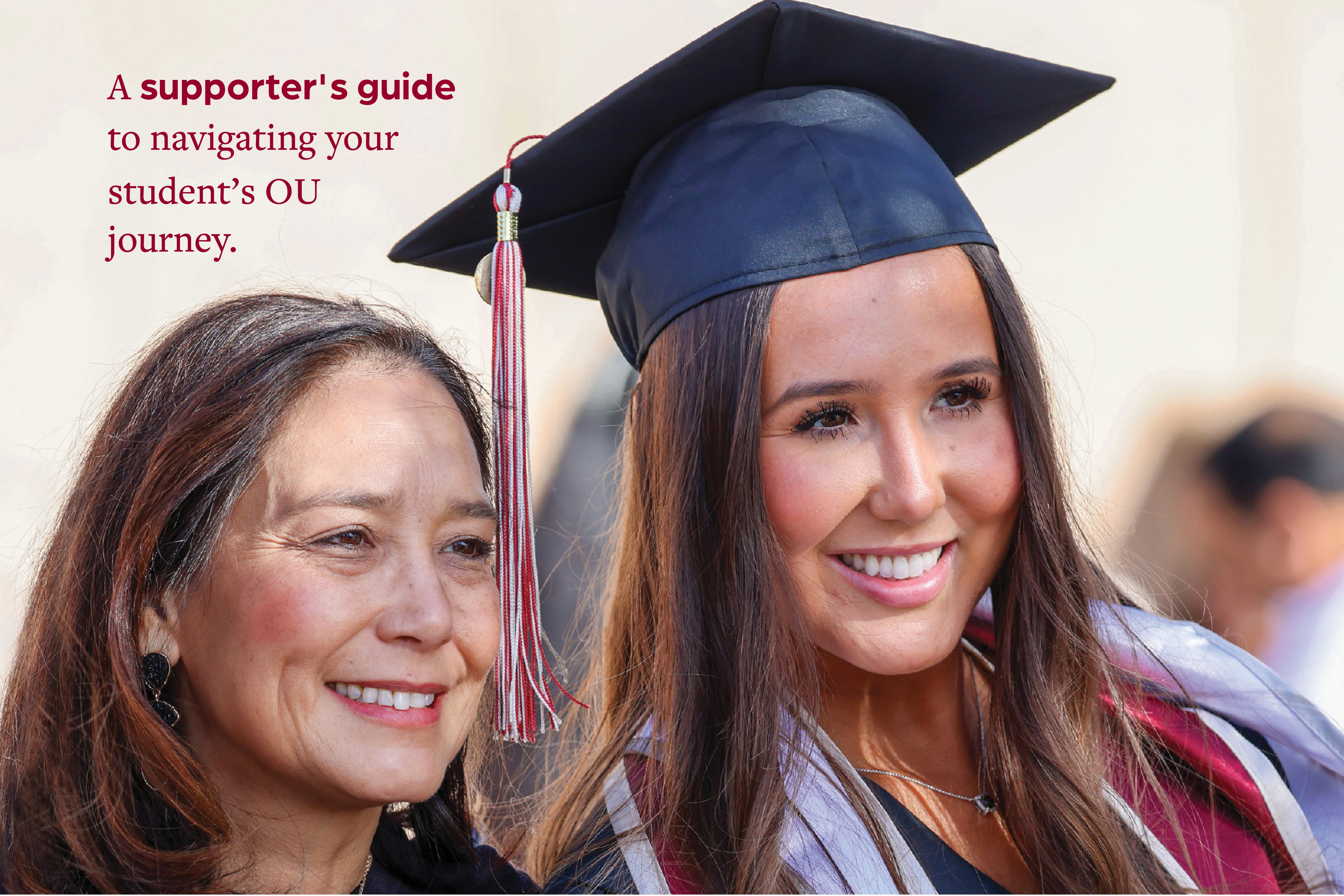 A supporter's guide to navigating your student's OU journey.
