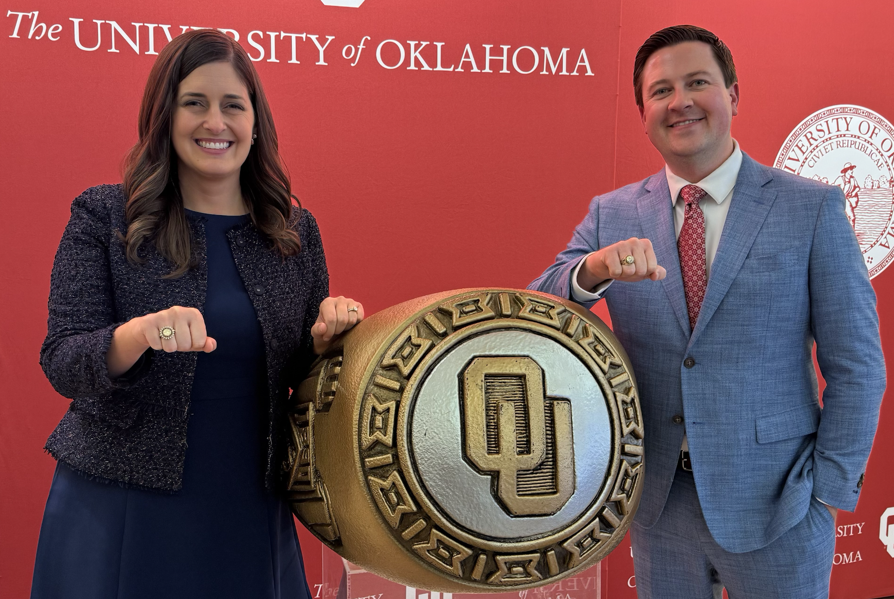 The Nashs at the Honorary Ring Ceremony