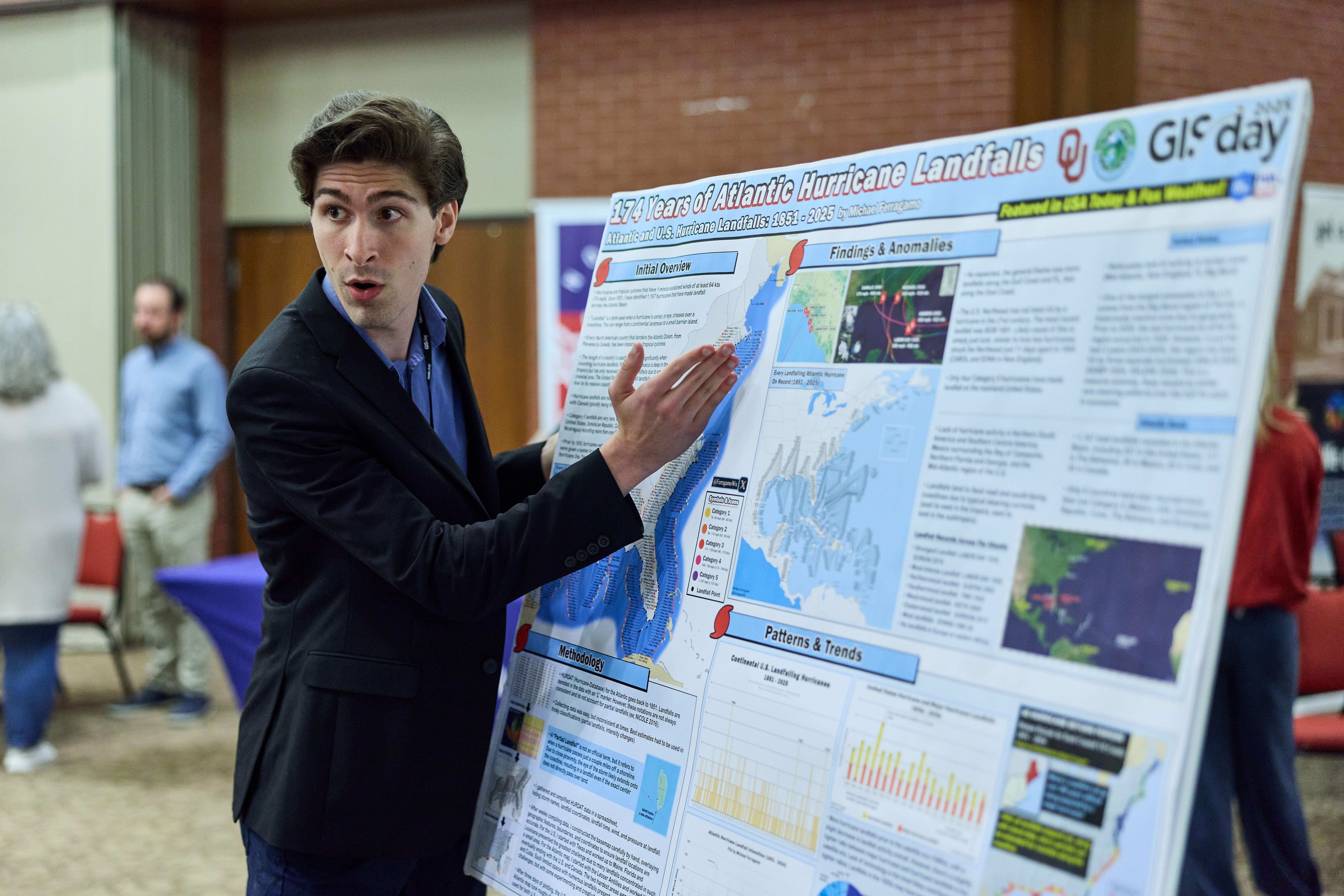 GIS Day at OU - an event geared toward celebrating students and professionals in the geospatial community.