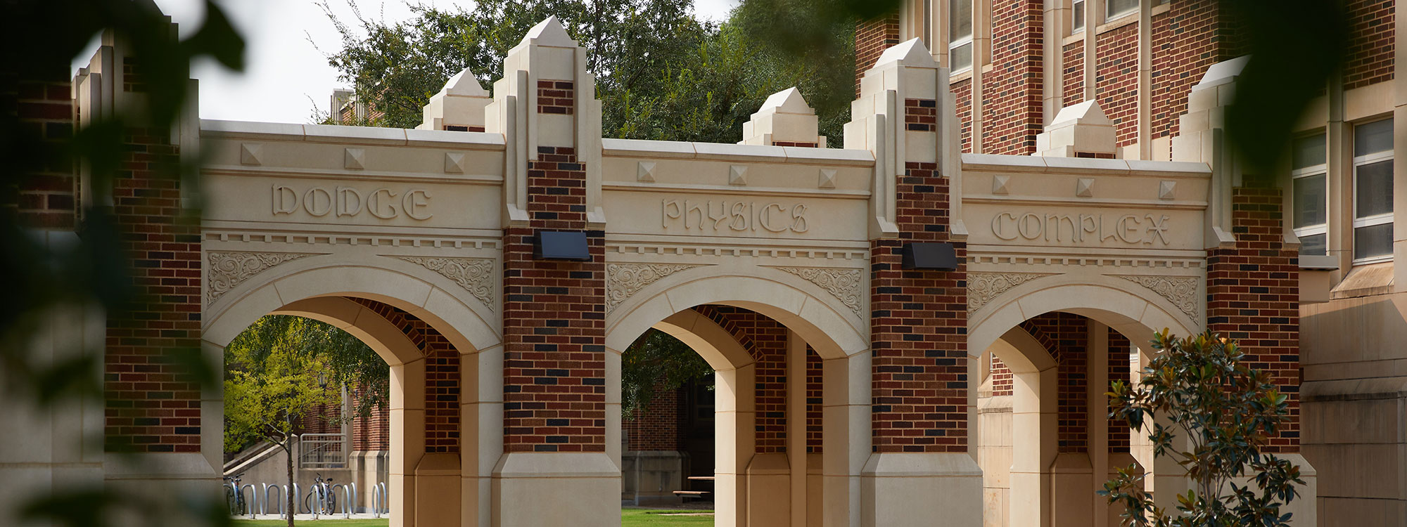 View of architecture on campus