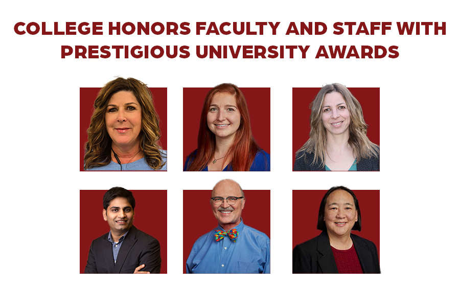College Honors Faculty and Staff with Prestigious University Awards.