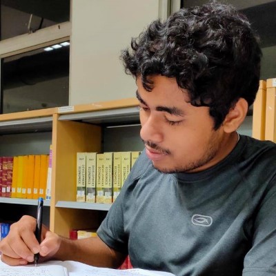 A photo of Dhiman Biswas.