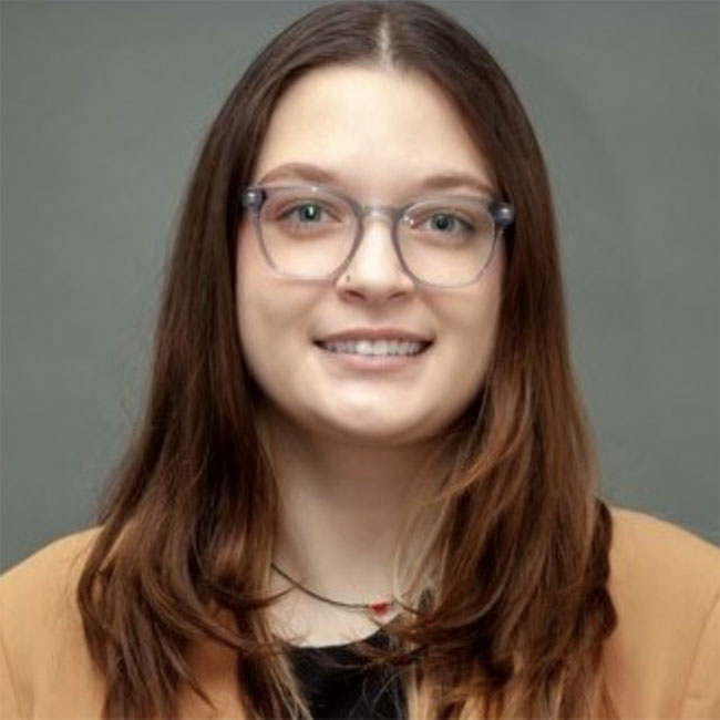 Alexis Jones, Political Science GSS Senator for AY25-26.