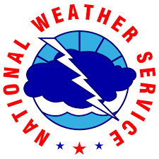 National Weather Service seal.