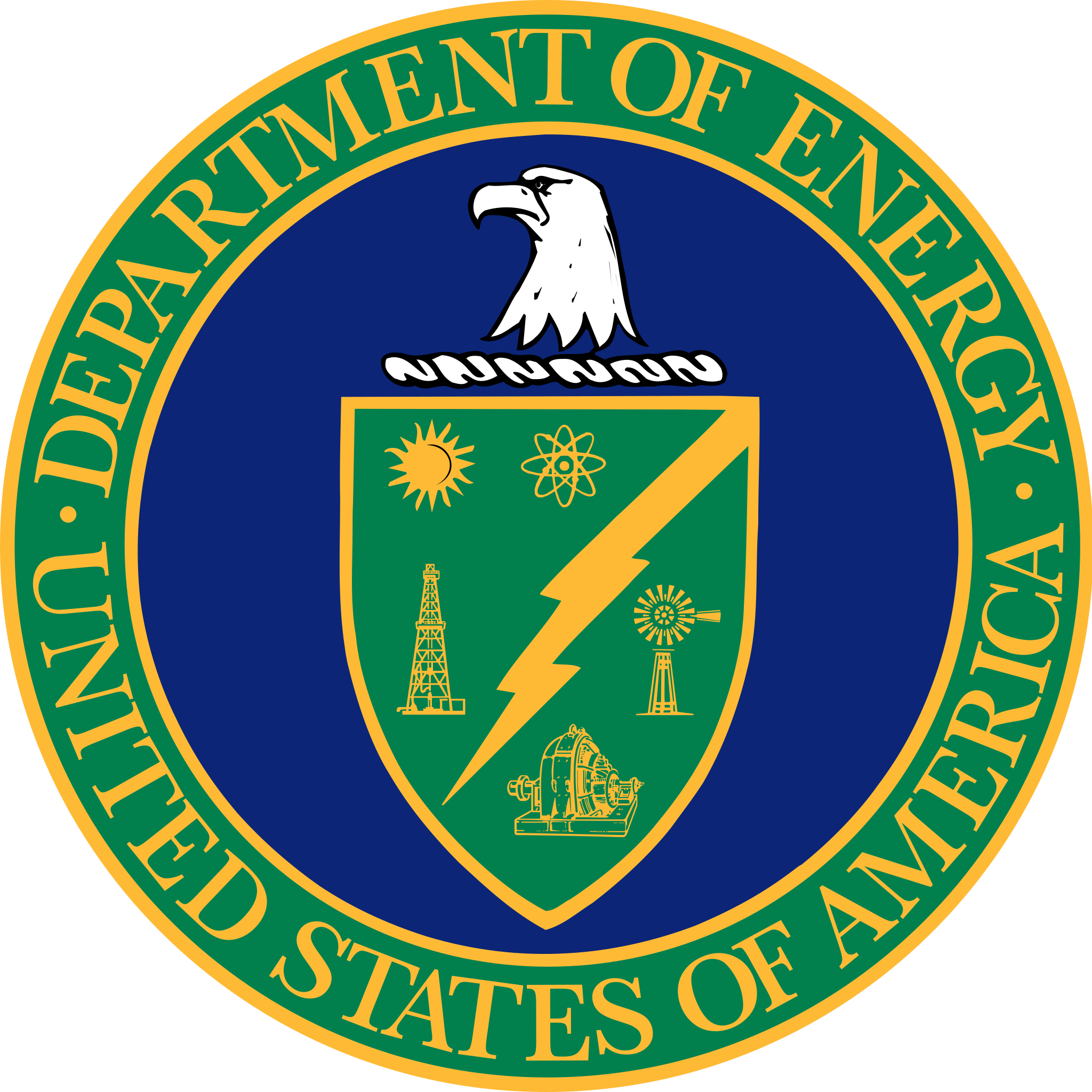 Department of Energy, United States of America seal.