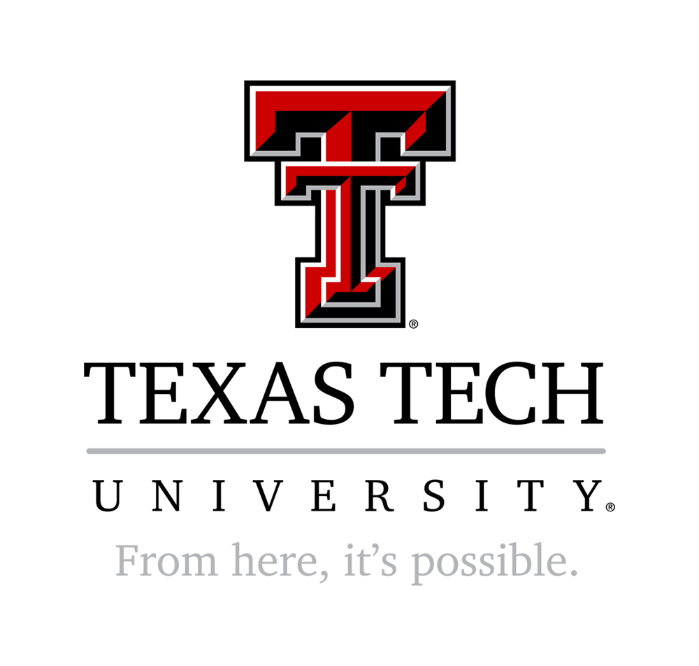Texas Tech University logo. From here, it's possible.
