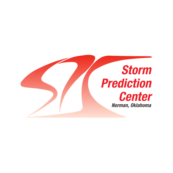 SPC, Storm Prediction Center, Norman, Oklahoma logo.