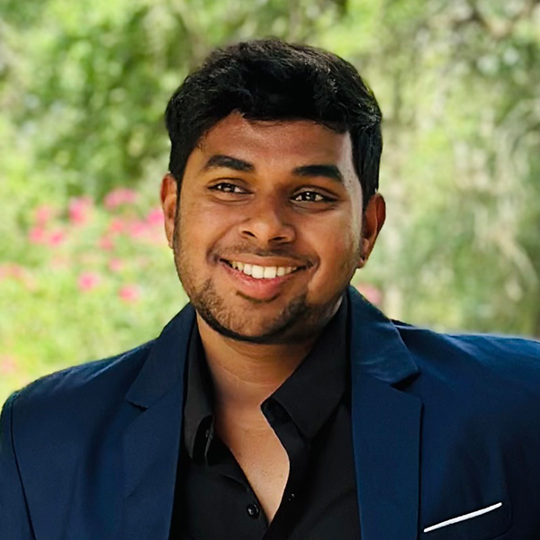 PhD Student Shyam Sundar Murali Krishnan.