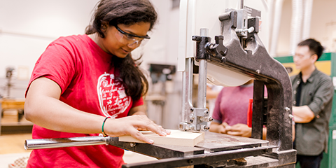 Architectural engineering student 