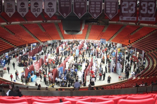 Engineering Fair Event at Lloyd Noble Center