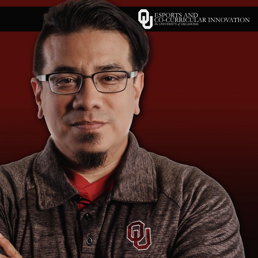 Director of OU Esports, Mike "Moog" Aguilar.