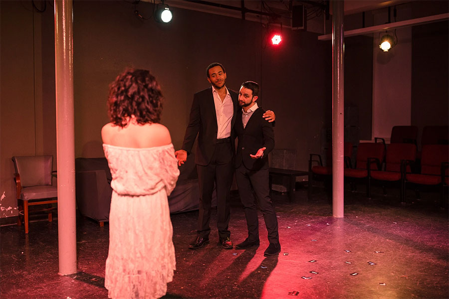 Studio Theatre stage area.