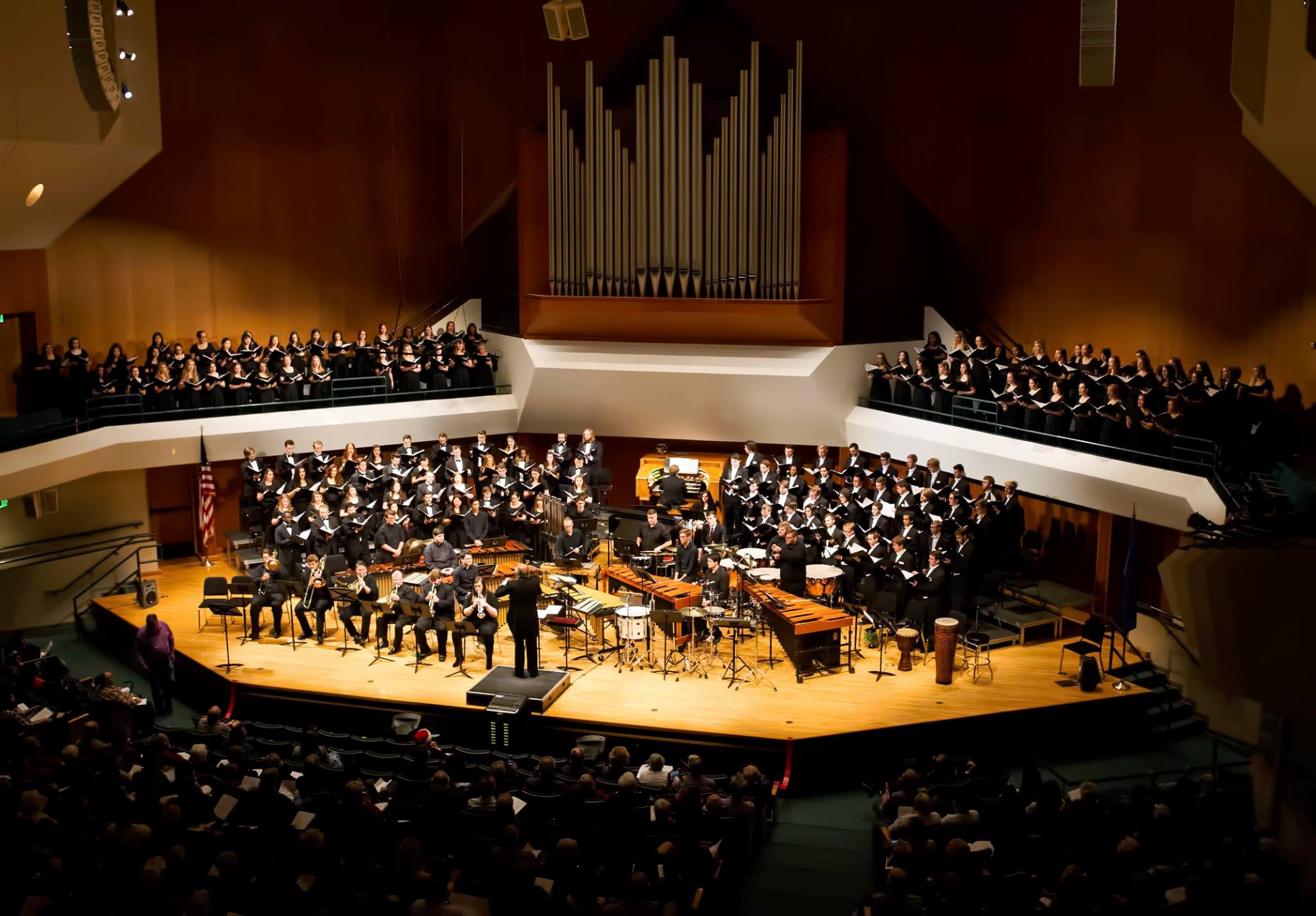 Paul F. Sharp Concert Hall.