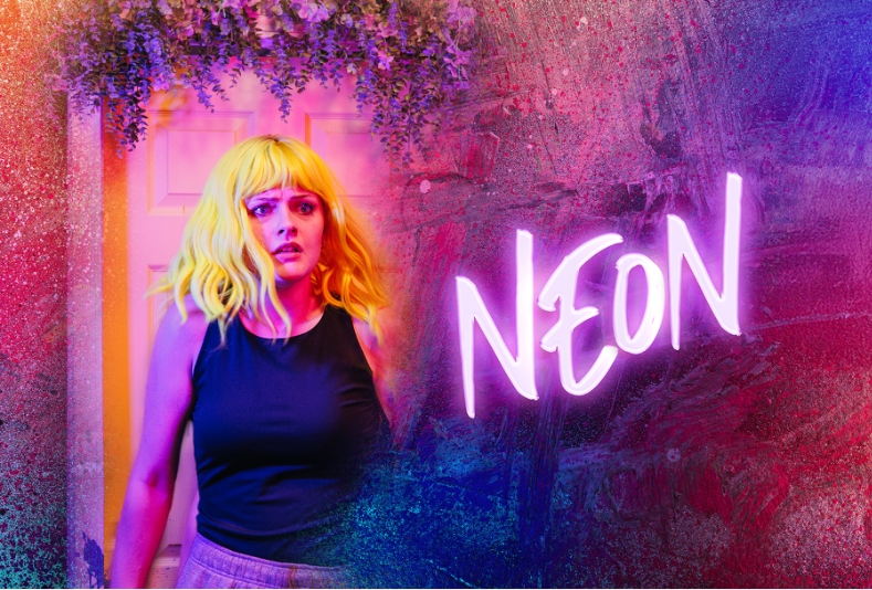 Neon poster.