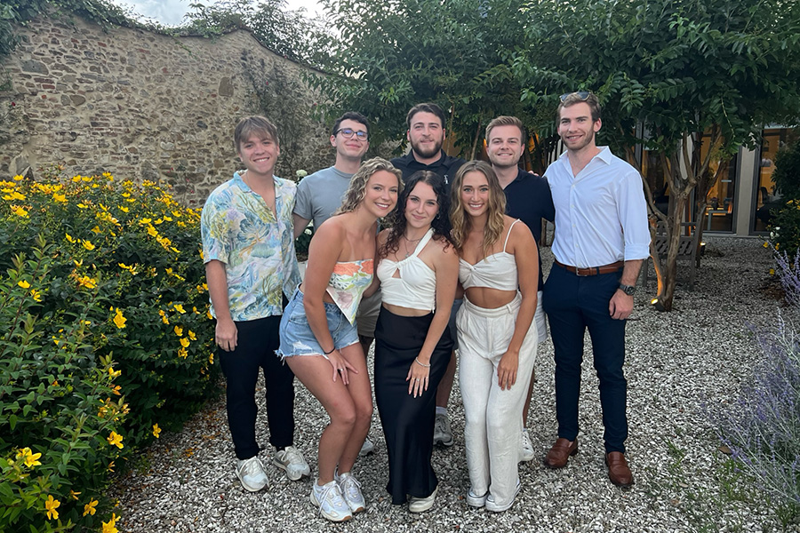 Gaylord Students tour Arezzo.