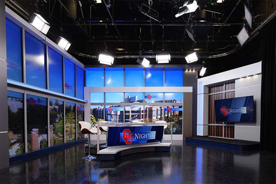 David L. Boren Auditorium, featuring tiered setting and recessed lighting.