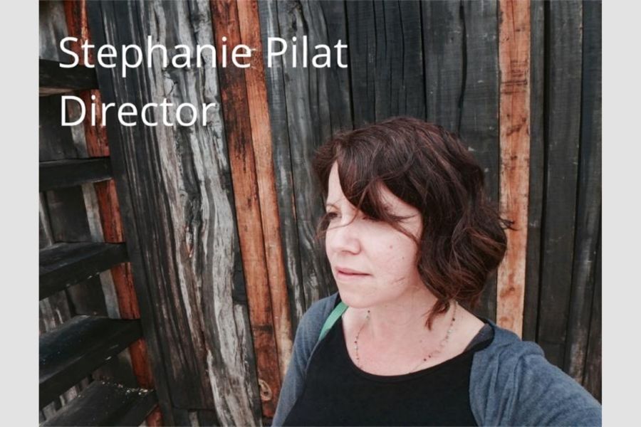 Stephanie Pilat with the text "Stephanie Pilat, Director".