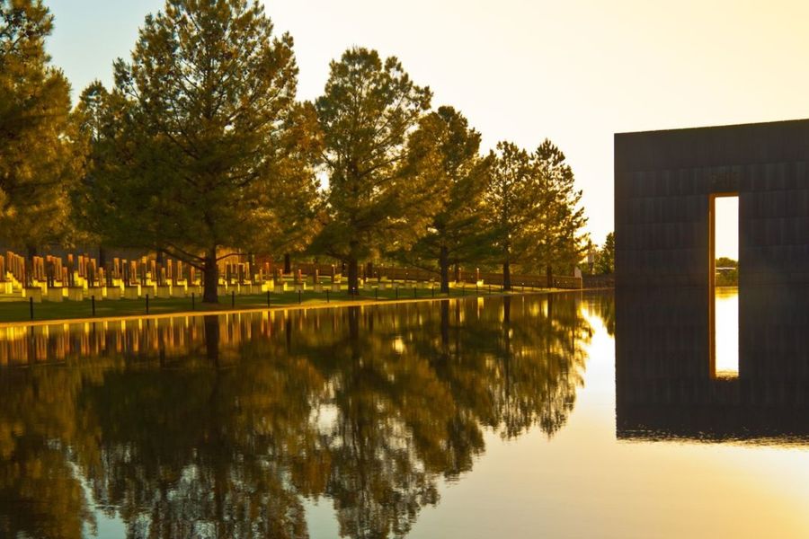The Oklahoma City National Memorial.