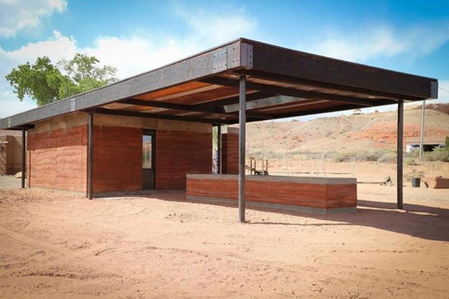 The Fire Mesa pavilion designed by Canyon Prusso.