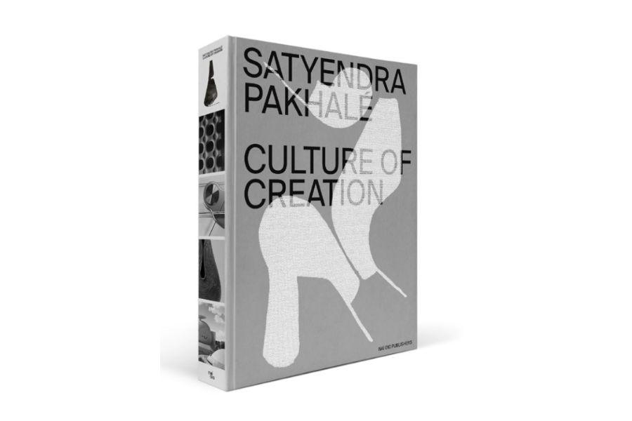 Book cover reading Satyendra Pakhale Culture of Creation with abstract shapes