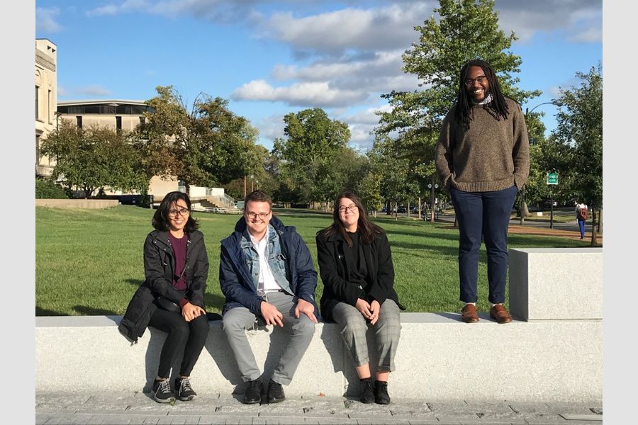Elaheh Houshmanidpanah, Ben Decuyper, Skye Reid and Tanaka Kawondera.