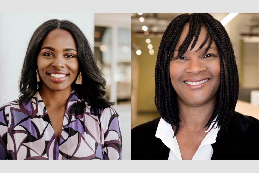 Vanessa Morrison and Gina Sofola.