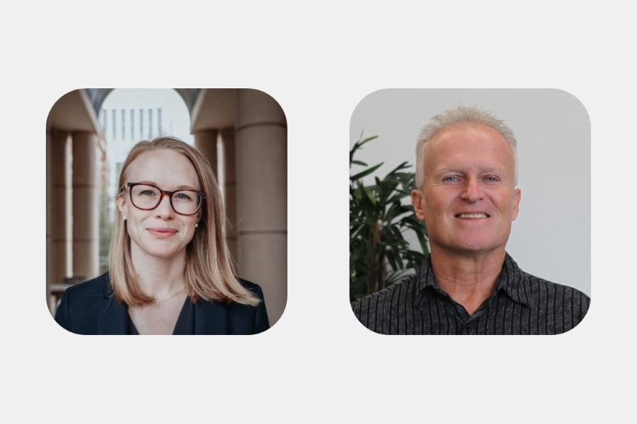 Angela Person and Randy Peppler.