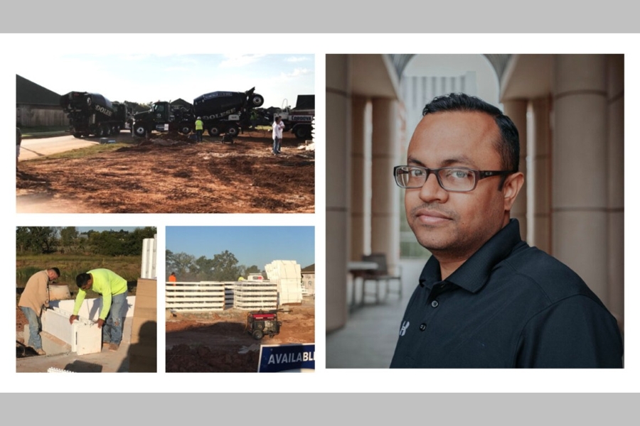 ICF construction and Somik Ghosh.